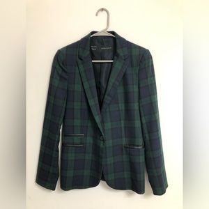 Plaid Zara Blazer